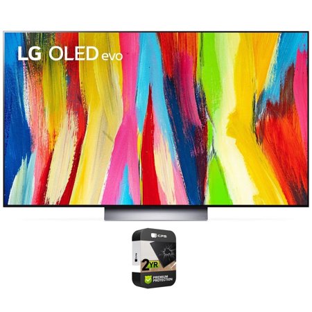 LG C2 Series 55-Inch Class OLED evo Smart TV OLED55C2PUA, 2022 - AI-Powered 4K TV, Alexa Built-in