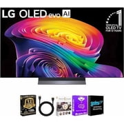 LG C6P Series OLED evo AI 4K Smart TV Bundle