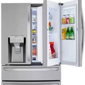 LG Child Lock French Door Smart Refrigerator with Full Convert Drawer and Dual Ice Maker