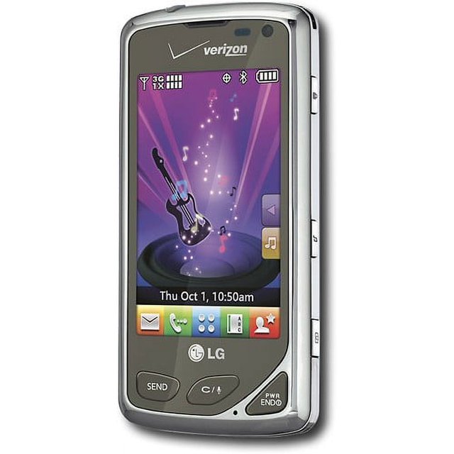 LG Chocolate Touch VX8575 Replica Dummy Phone / Toy Phone (Chrome
