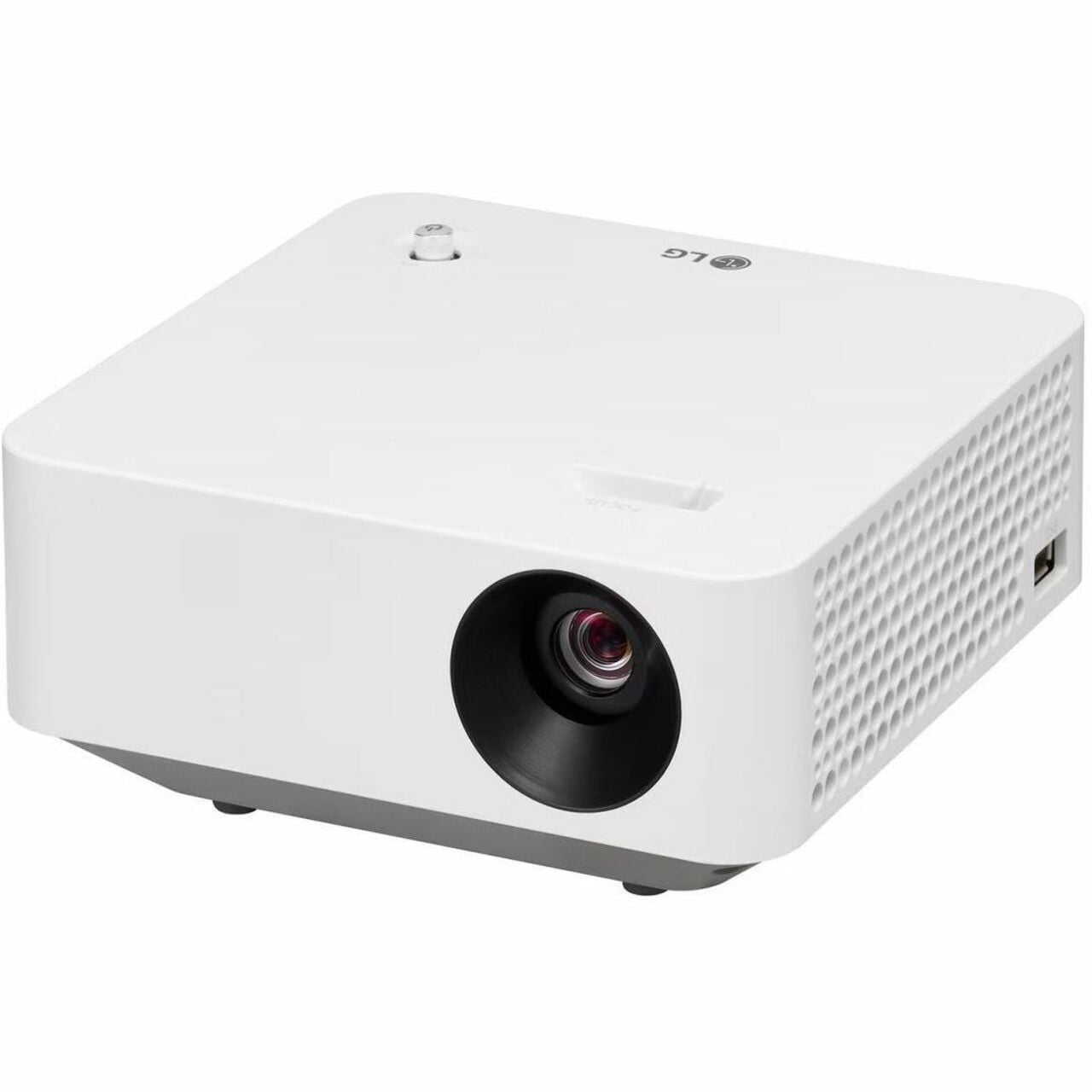 LG CineBeam プロジェクター ホワイト LG CineBeam PF510Q Small High Definition Theater DLP Projector