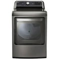thumbnail image 1 of LG DLE7400VE - Dryer - Wi-Fi - width: 27 in - depth: 29.5 in - height: 44.3 in - front loading - graphite steel, 1 of 5