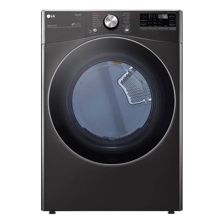 LG DLEX4200B 7.4 cu. ft. Ultra Large Capacity Smart wi-fi Enabled Front Load Electric Dryer with TurboSteam and Built-In