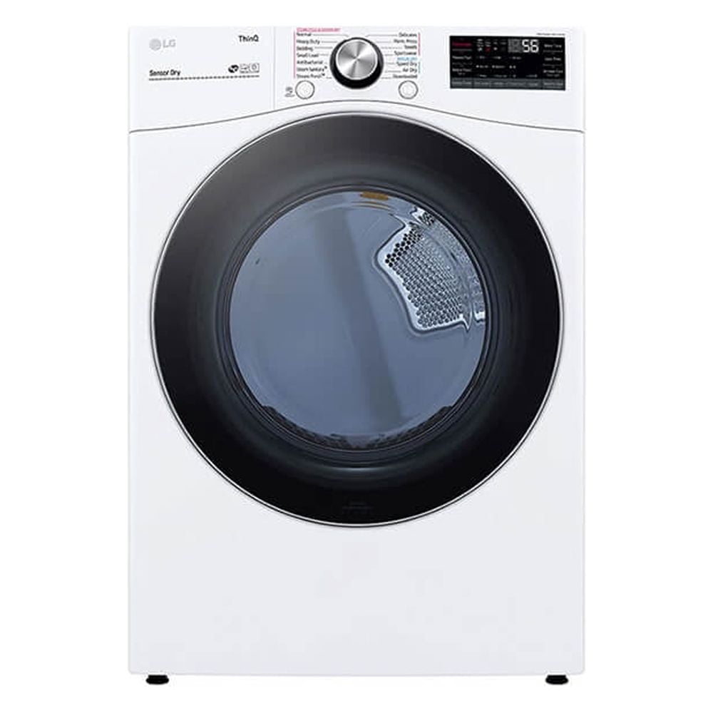 LG DLEX4200W 7.4 Cu. Ft. Ultra Large Capacity Smart wifi Enabled Front
