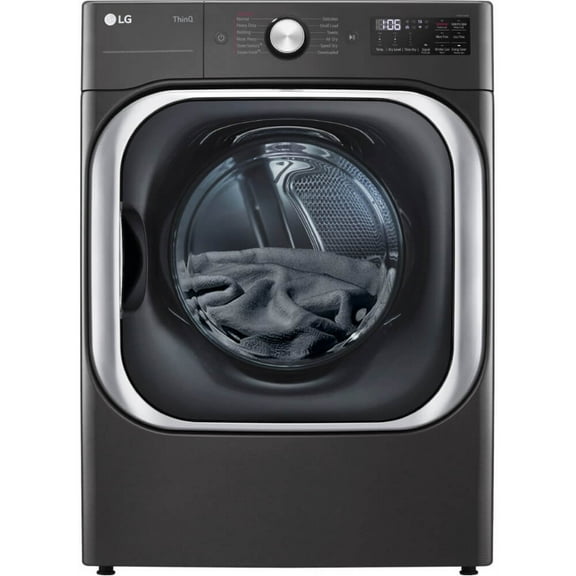 LG DLEX8900B front load electric dryer