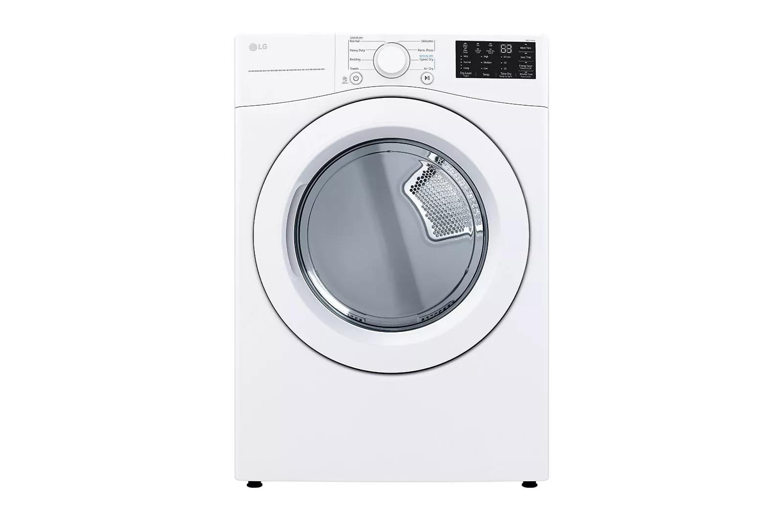 DLG3471W 7.4 cu.ft. Ultra Large Capacity Gas Dryer with Sensor Dry NFC Tag On