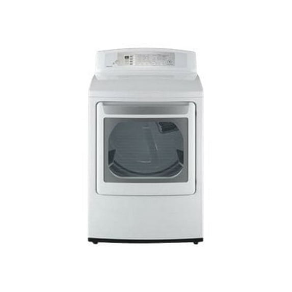 LG DLG4802W - Dryer - width: 27 in - depth: 29 in - height: 43.7 in - front loading - white