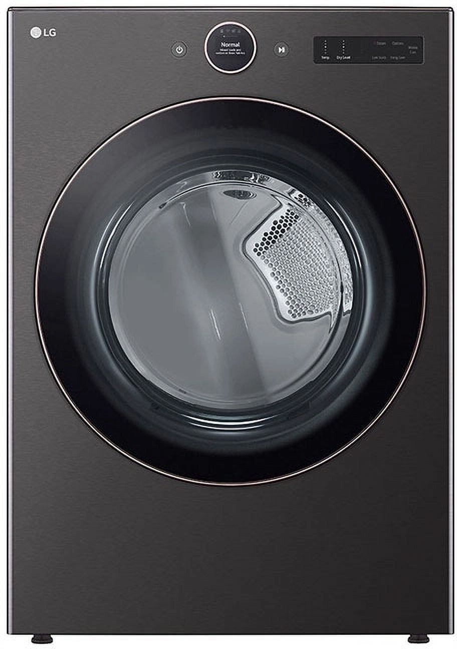 LG DLGX6501B 7.4 Cu. Ft. Black Steel Front Load Smart Gas Dryer