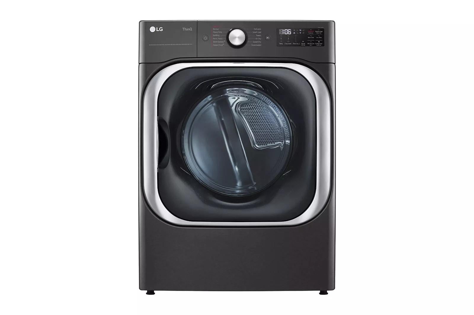 LG DLGX8901B top load matching gas dryer