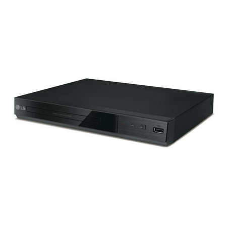 LG DP132H DVD Player Full HD Upscaling, Traditional DVD Playback, USB Playback, HDMI Out, USB Direct Recording, with Remote Control ? Black