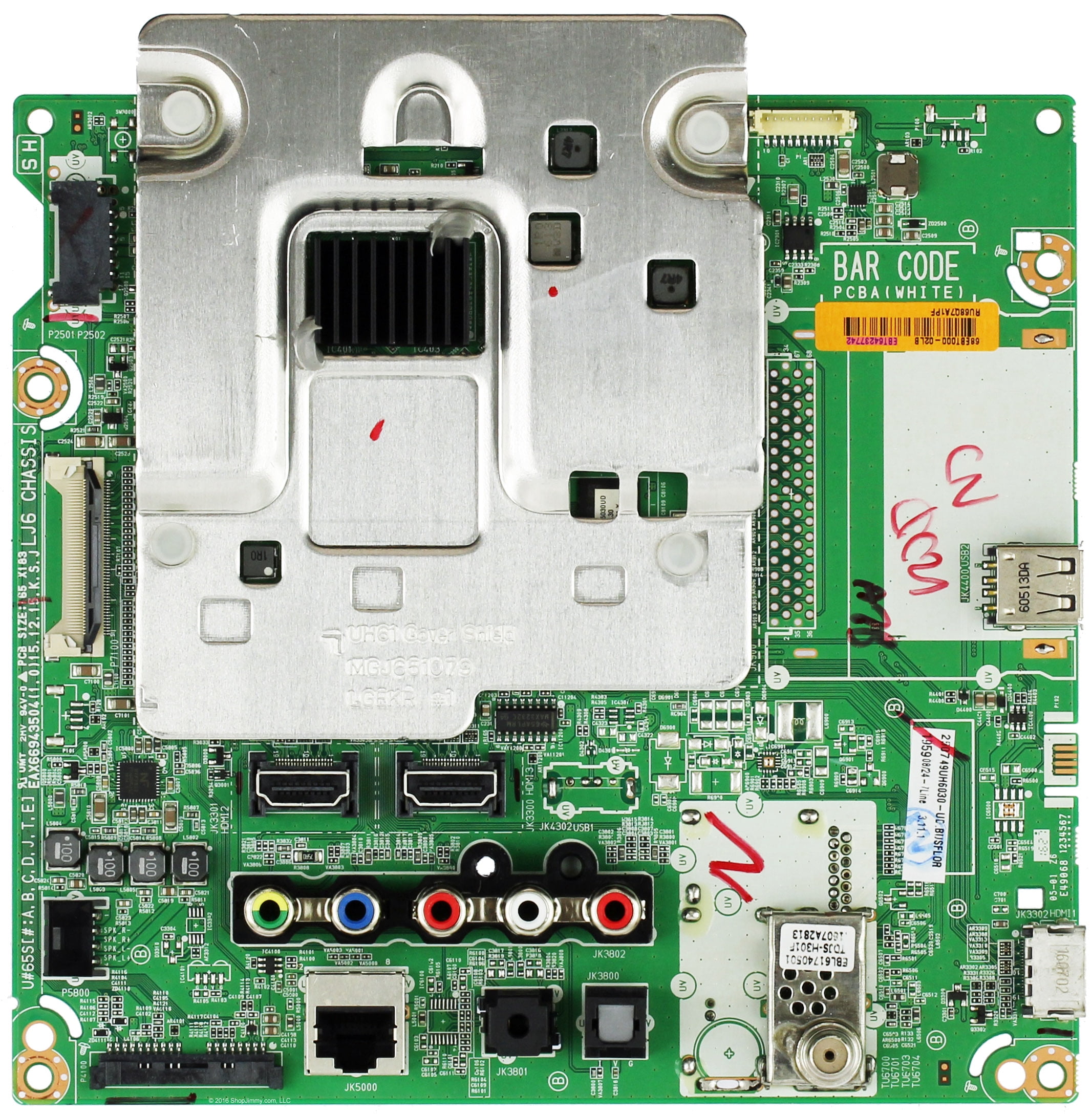 LG EBT64237742 Main Board for 49UH6030UD.BUSFLOR