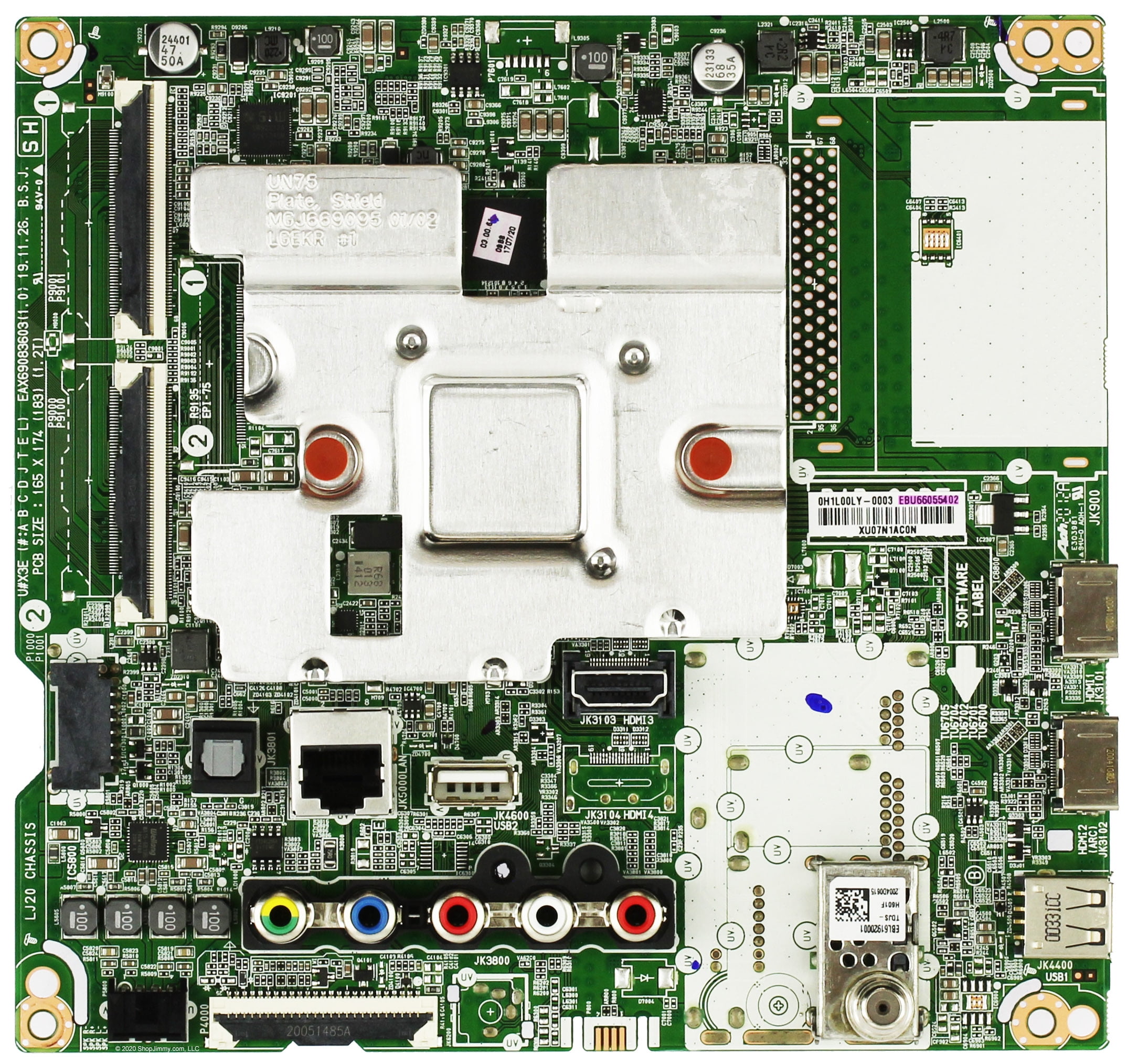 LG EBU66055402 Main Board for 43UN7300AUD.BUSFLJM