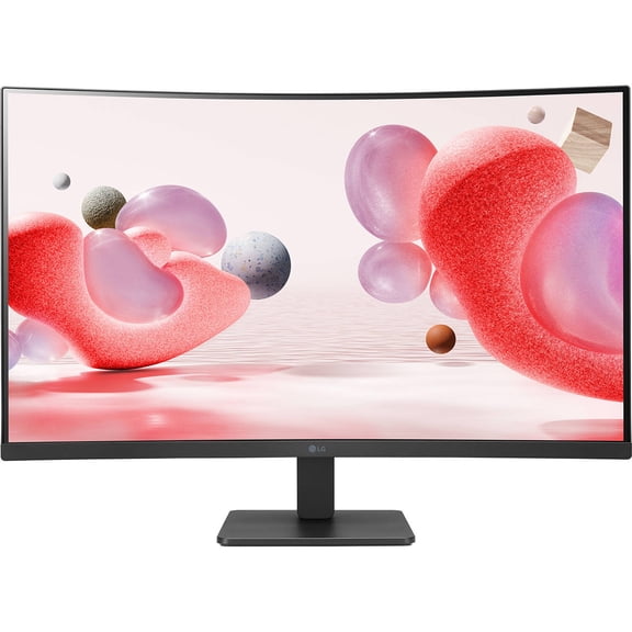 LG 32BR50C-B 32" Class Full HD Curved Screen LCD Monitor - 16:9 - Matte Black - 31.5" Viewable - Vertical Alignment (VA) - 1920 x 1080 - 16.7 Million Colors - FreeSync - 250 Nit - Tilt - HDMI - VGA...
