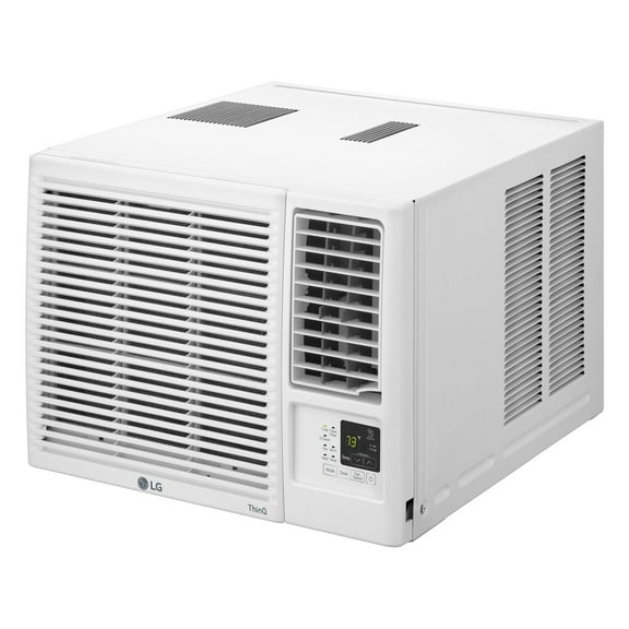 LG 7,500 BTU Heat and Cool Window Air Conditioner with Wifi Controls, LW8021HRSM