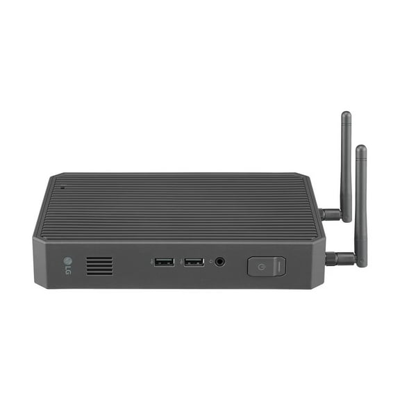 LG Electronics - CQ600N-6N Thin Client Box, Intel Celeron Quad Core, 4gb DDR, 16gb Emmc, Dp, Usb2.0, USB