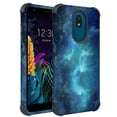 thumbnail image 1 of LG Escape Plus Case, LG Arena 2 Case, LG Journey LTE Case, KAESAR 3-Layer Slim Shockproof Hard Cover Graphic Fashion Cute Skin Armor Case for LG K30 2019 (Galaxy Stardust), 1 of 5