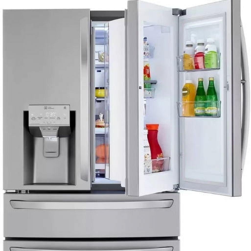 36" Stainless Steel Smart French Door Refrigerator with Ice Maker