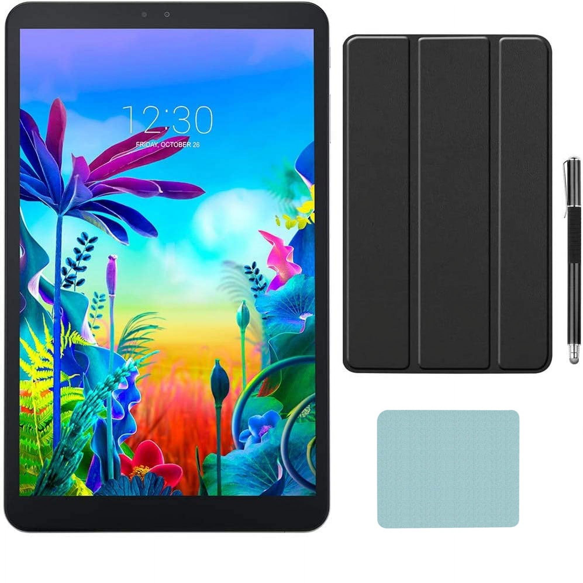 LG G Pad 5 10.1-inch (1920x1200) 4GB LTE Unlock Tablet, Qualcomm MSM8996 Snapdragon Processor, 4GB RAM, 32GB Storage, Bluetooth, Fingerprint Sensor, Android 9.0 + Mazepoly Accessories - image 1 of 9