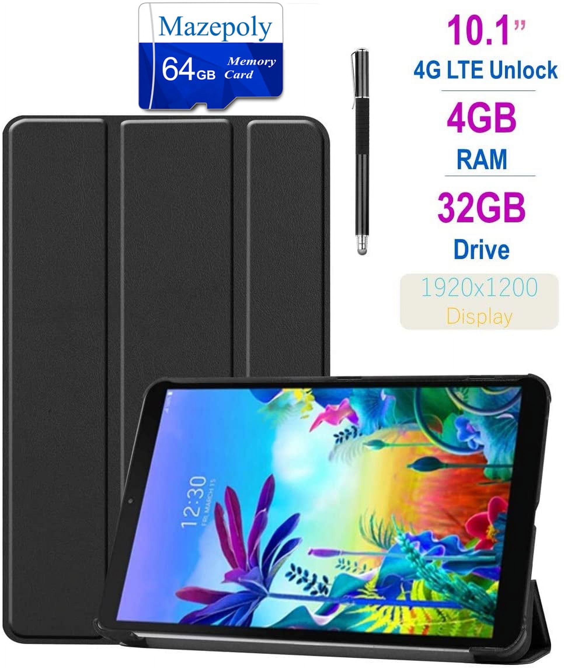 LG G Pad 5 Tablet - 10.1" - 32 GB Storage - Android 9.0 Pie - 4G - MediaTek MT6762 SoC - 5 Megapixel Front Camera - image 1 of 9