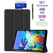 LG G Pad 5 Tablet - 10.1" - 32 GB Storage - Android 9.0 Pie - 4G - MediaTek MT6762 SoC - 5 Megapixel Front Camera