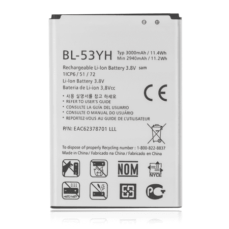LG G3 Replacement Battery BL-53YH