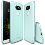 Ringke Slim Compatible with LG G5 Case, Lightweight Ultra Thin Soft Premium Coating Hard Transparent PC Cover - Frost Mint