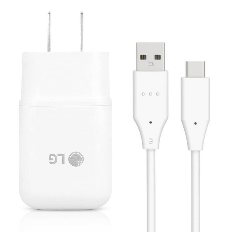 LG USB-C Rapid Charging Kit, Includes Quick Fast Charging Wall