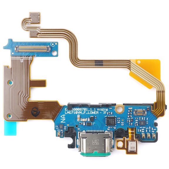 LG G7 ThinQ Charging Port Flex Cable With Microphone Replacement