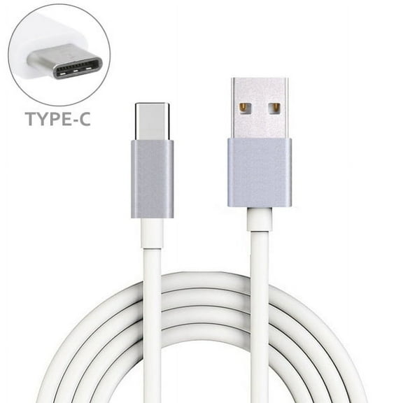 LG G7 ThinQ White 10ft Long Type-C Cable N5Z