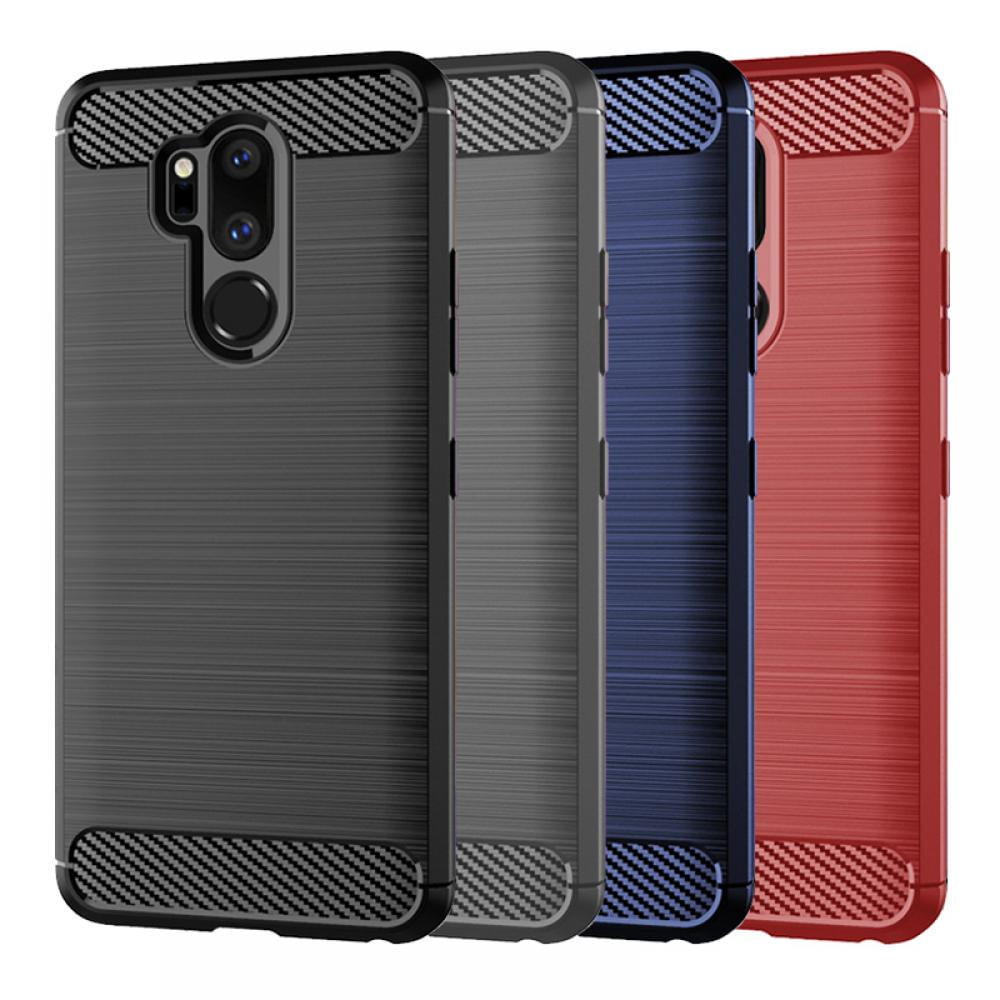 LG G7 ThinQ Carbon Fiber Pattern Silicone Case Liberia Ubuy