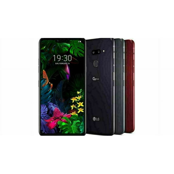 LG G8 ThinQ Smartphone 128GB, Sprint Carrier Variant, Used Mobile in Excellent Condition, Charger With Type C cable + LG G8 ThinQ Phone - Black