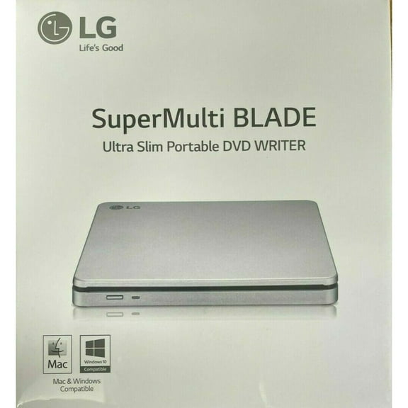 LG GP60NS50 External DVD-Writer, Silver