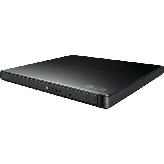 LG GP65NB60 DVD-Writer - Black - 24x CD Write/24x CD Rewrite/24x CD Read - 5x DVD Write/6x DVD Rewrite/4x DVD Read - USB