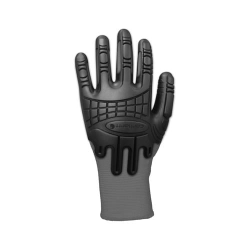 Carhartt Men's Indoor/Outdoor Work Gloves Gray L 1 pair