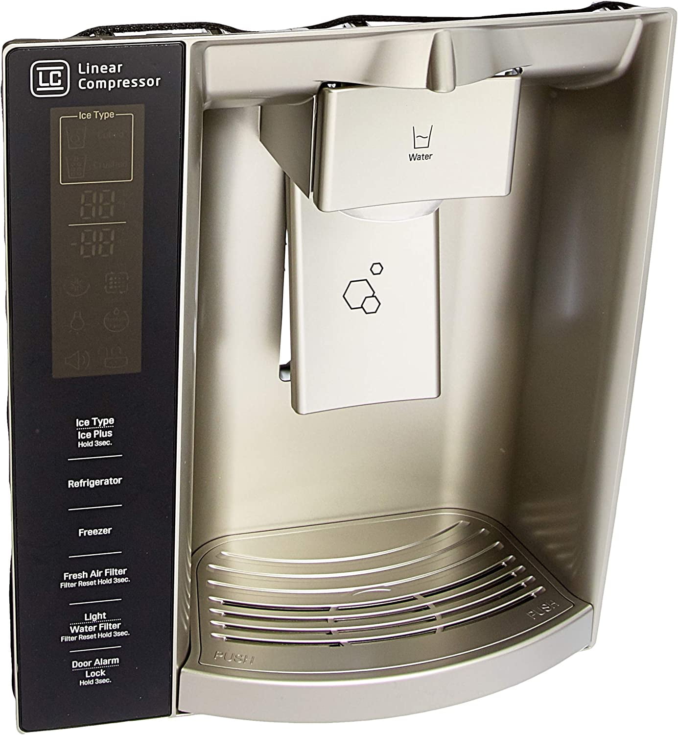 LG Genuine OEM ACQ86599630 Refrigerator Display Cover Assembly