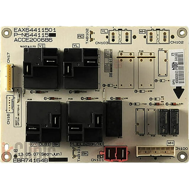 LG Genuine OEM EBR74164804 Range Relay Control Board