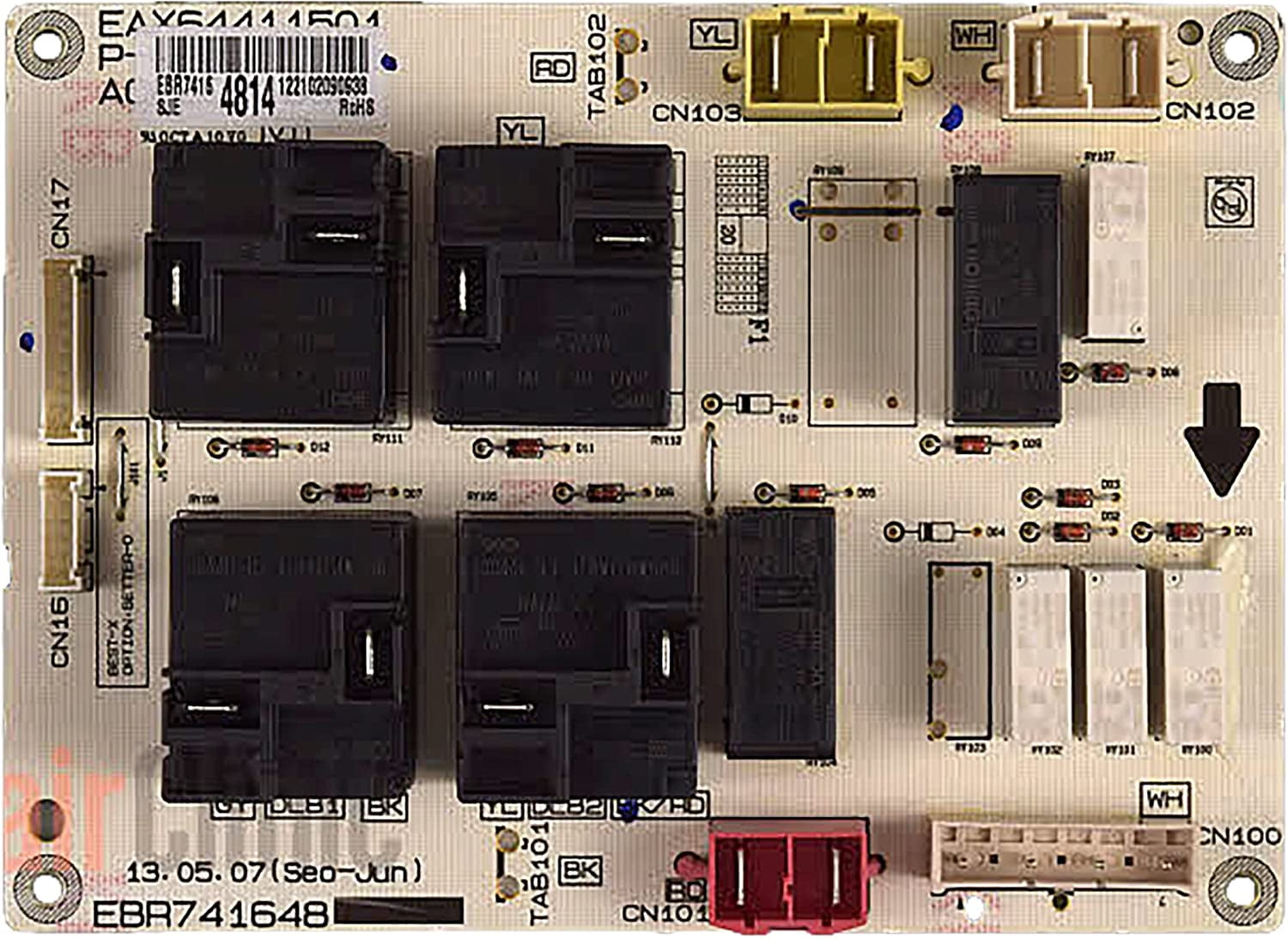 LG Genuine OEM EBR74164814 Range Relay Control Board