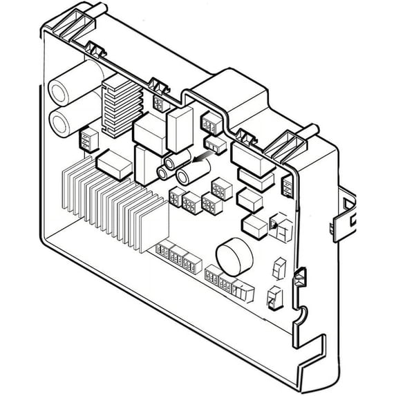 LG Genuine OEM EBR79950227 Washer Main Control Board (PCB Assembly)