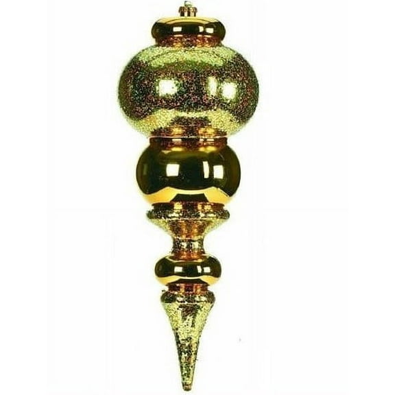 LG Gold Finial Ornament 17 Inch
