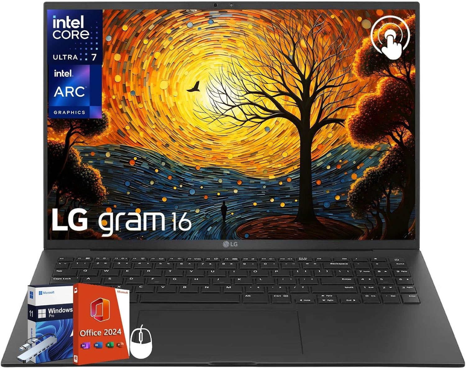 LG Gram 16 Business Laptop, Ultra-Portable 16