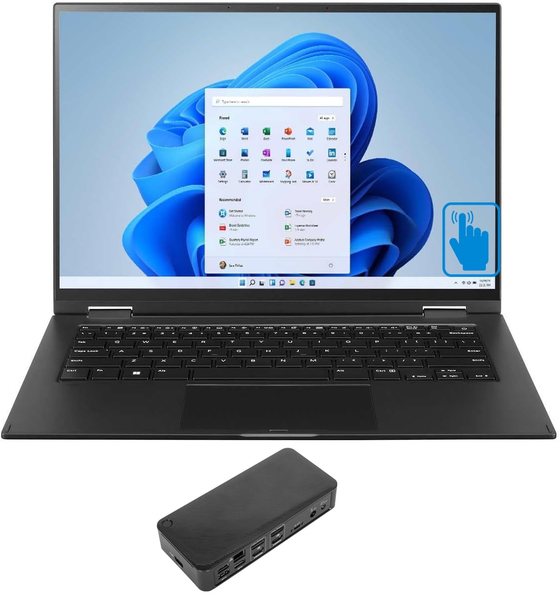 LG Gram Home/Business 2-in-1 Laptop (Intel Ultra 7-155H 16-Core, 14.0in ...