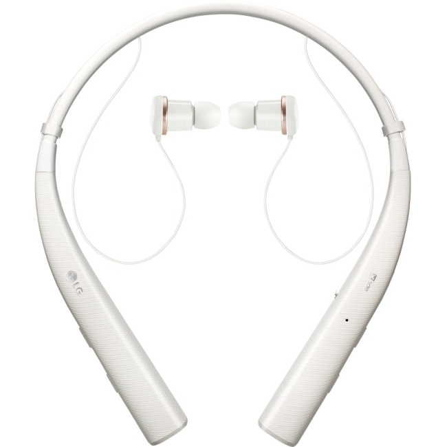 LG HBS780WHT TONE PRO Bluetooth Stereo Headset - White - image 1 of 8