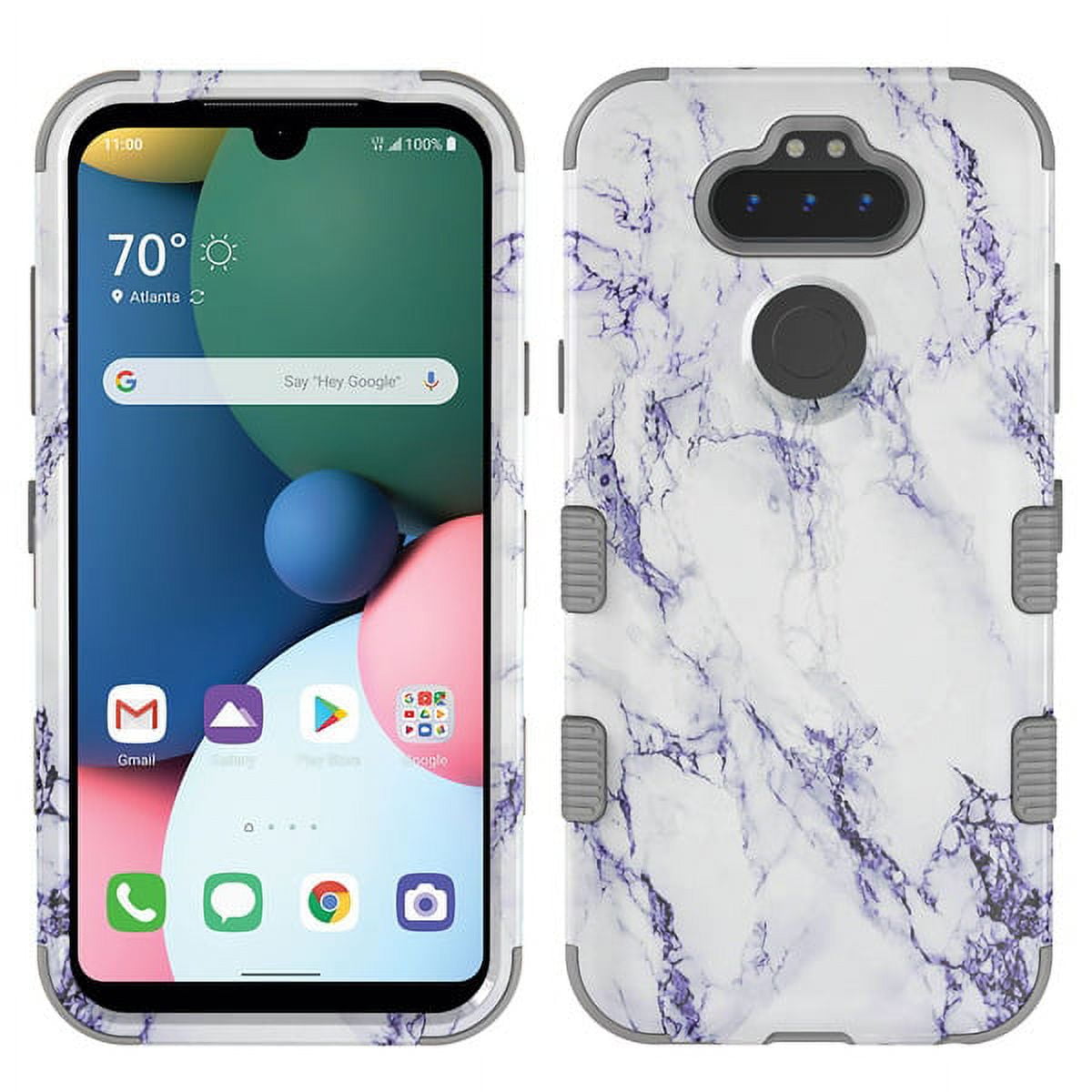 LG K31 /Aristo 5 /Fortune 3 Phone Case Hybrid Shockproof Impact Armor ...