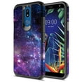 thumbnail image 1 of LG K40 Case,LG Solo LTE Case, LG K12 Plus Case, LG X4 2019 Case, KAESAR Hybird Drop Protection Sleek Slim Dual Layer Shockproof Colorful Graphic Armor Case For LG K40 (Galaxy Stardust), 1 of 5