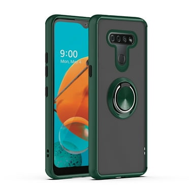 LG K51 Phone Case Kickstand Slim Strong Protective Multi-Function for LG K51 Phone Case Midnight Green