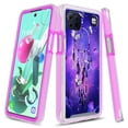 thumbnail image 1 of LG K92 5G Case, Rosebono Graphic Design Shockproof Impact Resistant Protective Full-Body Rugged Clear Hybrid Bumper Case For LG K92 5G (Dream Catcher), 1 of 5