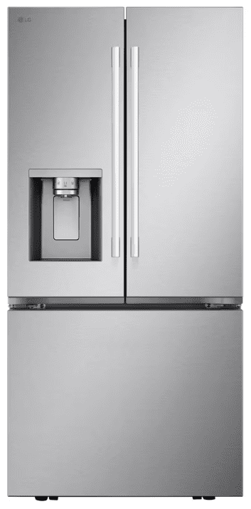 LG LF20G6331S 20 cu. ft. 3-Door French Door, Counter-Depth MAX Refrigerator with Hybrid Handles
