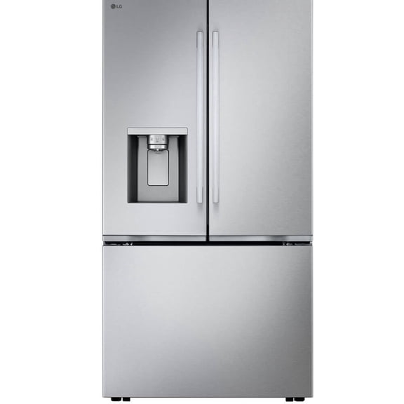 LG LF24Z6530S 36 Inch Counter-Depth 3-Door French Door Refrigerator in Stainless Steel
