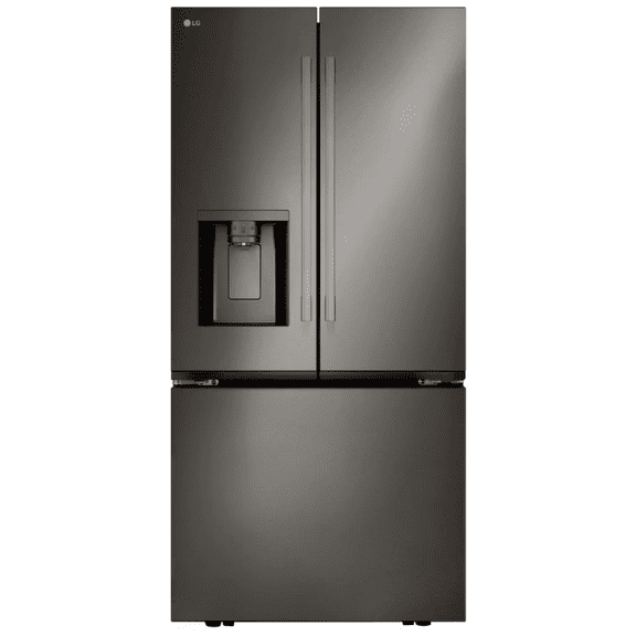 LG LF25H6330D 25 Cu. Ft. 3-Door French Door Refrigerator External Ice and Water Dispenser, Stainless Steel