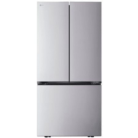 LG - 36-in Wide Counter-Depth MAX 25.1 Cu. Ft. French Door Smart Refrigerator with Zero Clearance Hinge System - Stainless Steel